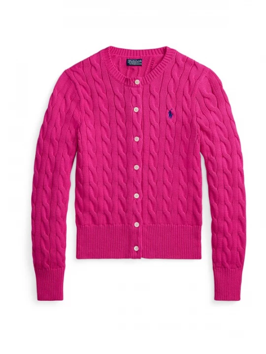 Obrázek produktu Polo Ralph Lauren Kardigan tmavě růžová