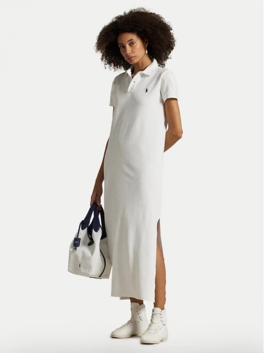 Obrázek produktu Polo Ralph Lauren Každodenní šaty 211968291001 Bílá Regular Fit