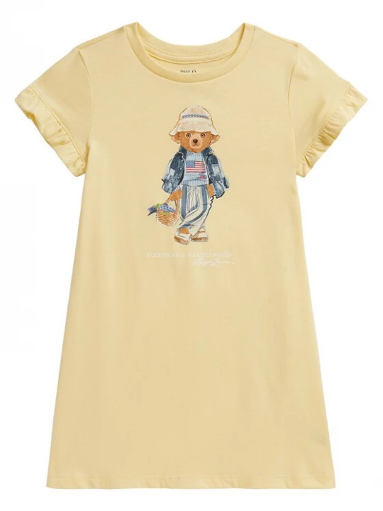 Obrázek produktu Polo Ralph Lauren Každodenní šaty 312A11770001 Žlutá Regular Fit