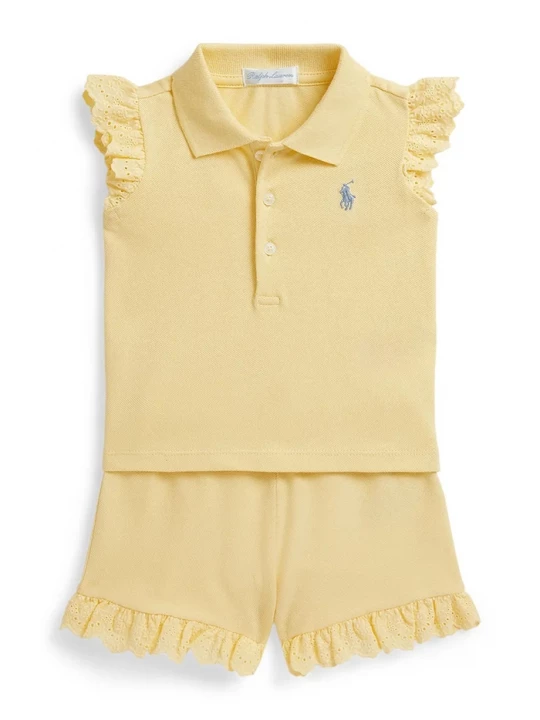 Obrázek produktu Polo Ralph Lauren každodenní set dětský žlutá