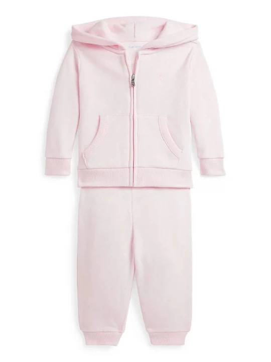 Obrázek produktu Polo Ralph Lauren Kojenecká tepláková souprava Polo Ralph Lauren růžová
