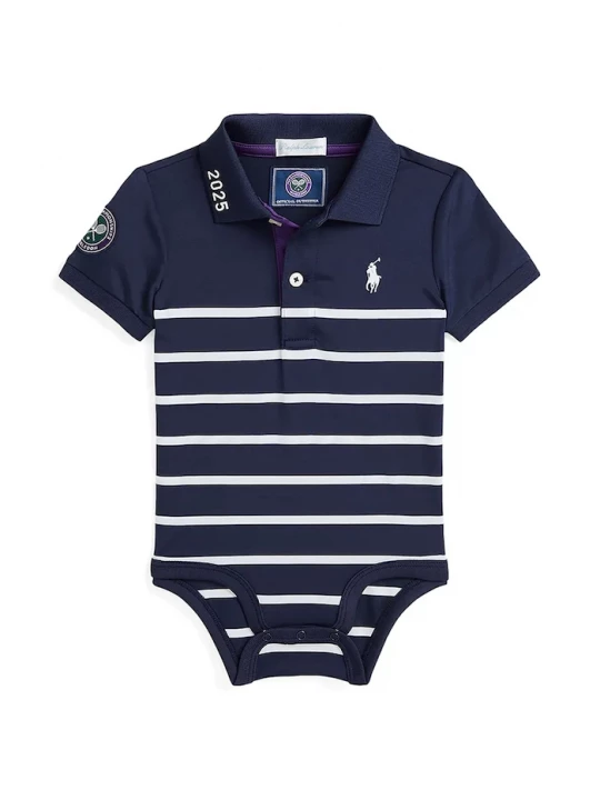 Obrázek produktu Polo Ralph Lauren Kojenecké body Polo Ralph Lauren Wimbledon Collection námořnická modř
