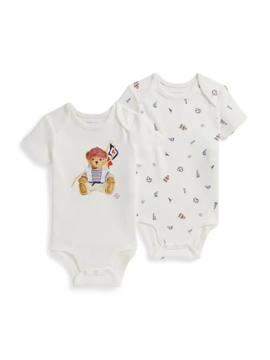 Obrázek produktu Polo Ralph Lauren Kojenecké body s bavlnou Polo Ralph Lauren