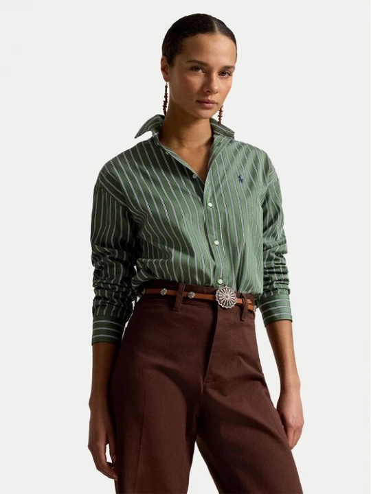 Obrázek produktu Polo Ralph Lauren Košile 211910743513 Zelená Regular Fit