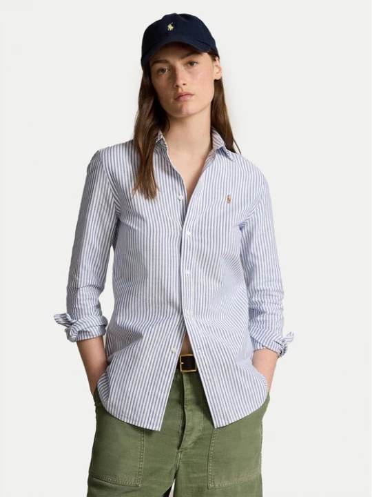Obrázek produktu Polo Ralph Lauren Košile 211941508001 Modrá Slim Fit