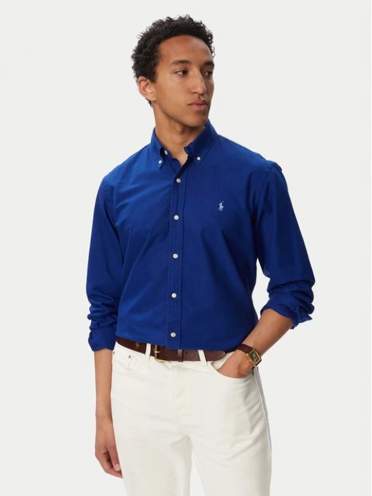 Obrázek produktu Polo Ralph Lauren Košile 710805564513 Tmavomodrá Regular Fit