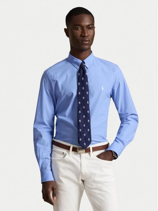 Obrázek produktu Polo Ralph Lauren Košile 710929348502 Modrá Regular Fit