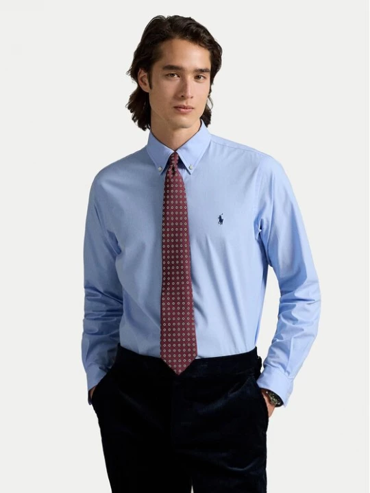 Obrázek produktu Polo Ralph Lauren Košile 710929349009 Světle modrá Custom Fit