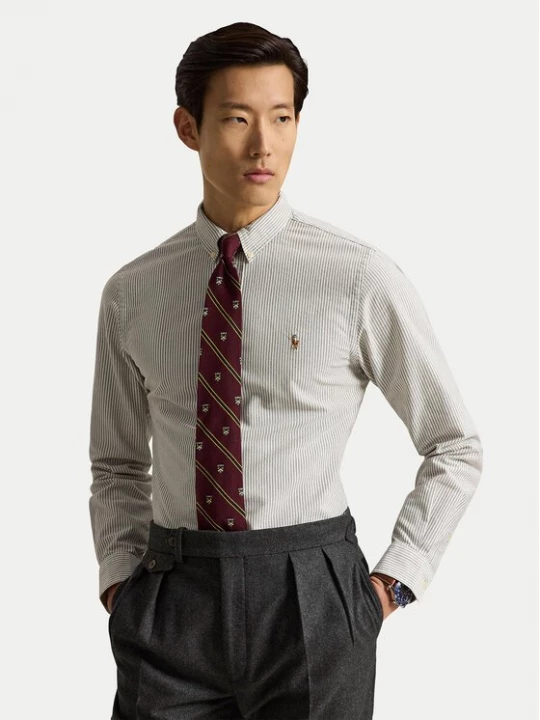 Obrázek produktu Polo Ralph Lauren Košile 710953704503 Světle béžová Custom Fit