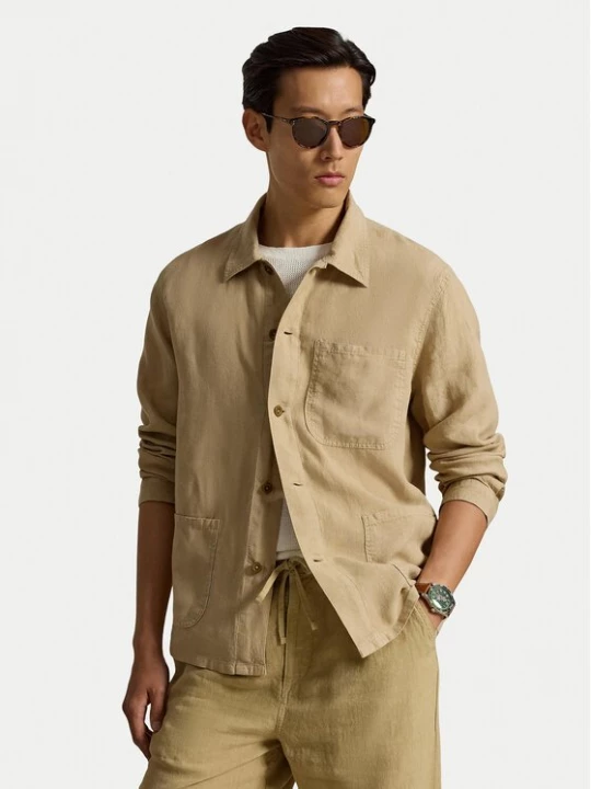 Obrázek produktu Polo Ralph Lauren Košile 710971946501 Béžová Regular Fit