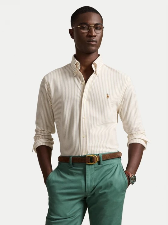 Obrázek produktu Polo Ralph Lauren Košile 710B25852002 Béžová Regular Fit