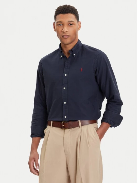 Obrázek produktu Polo Ralph Lauren Košile Bsr 710772290 Tmavomodrá Custom Fit