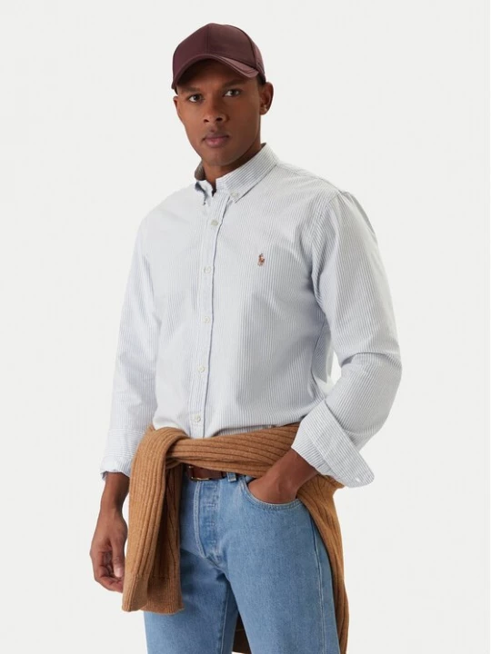 Obrázek produktu Polo Ralph Lauren Košile Core Replen 710549084 Modrá Slim Fit