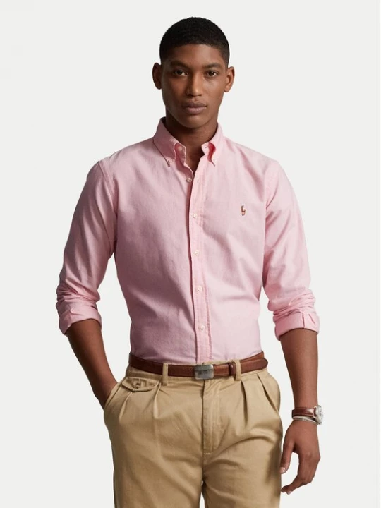 Obrázek produktu Polo Ralph Lauren Košile Core Replen 710549084 Růžová Slim Fit
