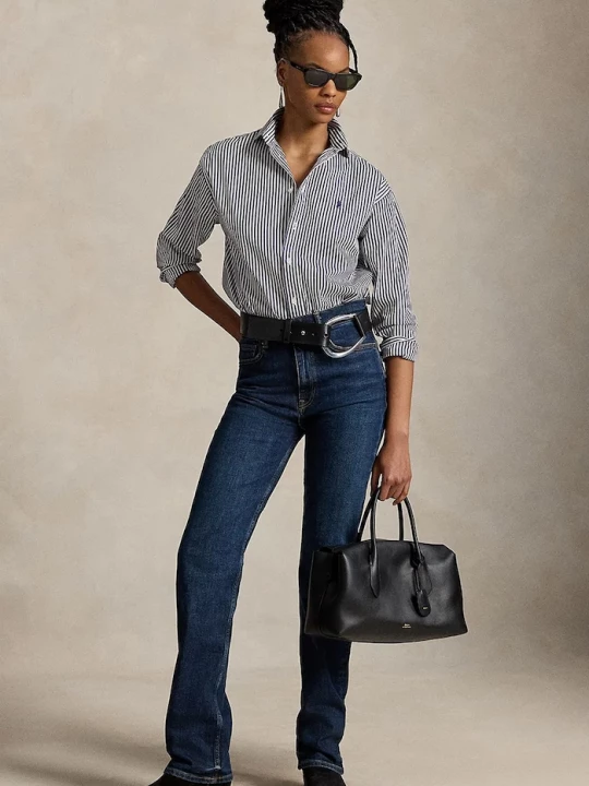 Obrázek produktu Polo Ralph Lauren košile dámská bavlněná fialová