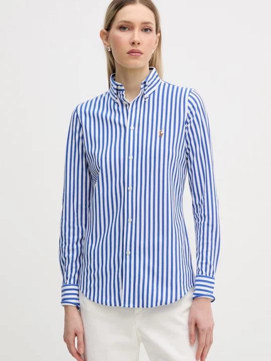 Obrázek produktu Polo Ralph Lauren košile dámská bavlněná modrá