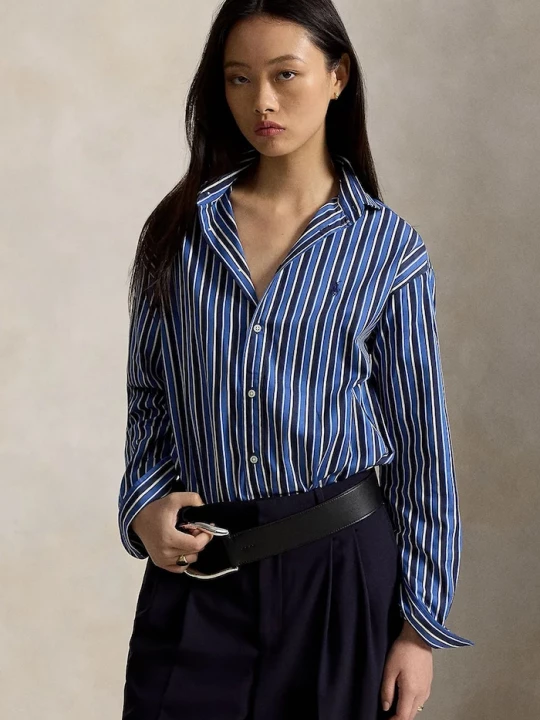 Obrázek produktu Polo Ralph Lauren košile dámská bavlněná námořnická modř