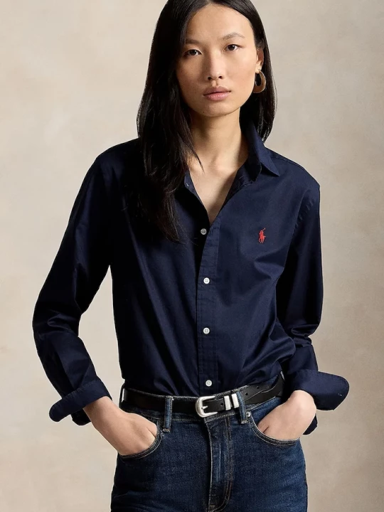 Obrázek produktu Polo Ralph Lauren košile dámská bavlněná námořnická modř