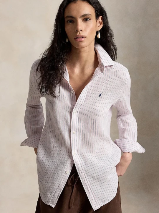 Obrázek produktu Polo Ralph Lauren košile dámská bavlněná růžová