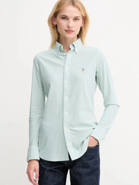 Obrázek produktu Polo Ralph Lauren košile dámská bavlněná zelená