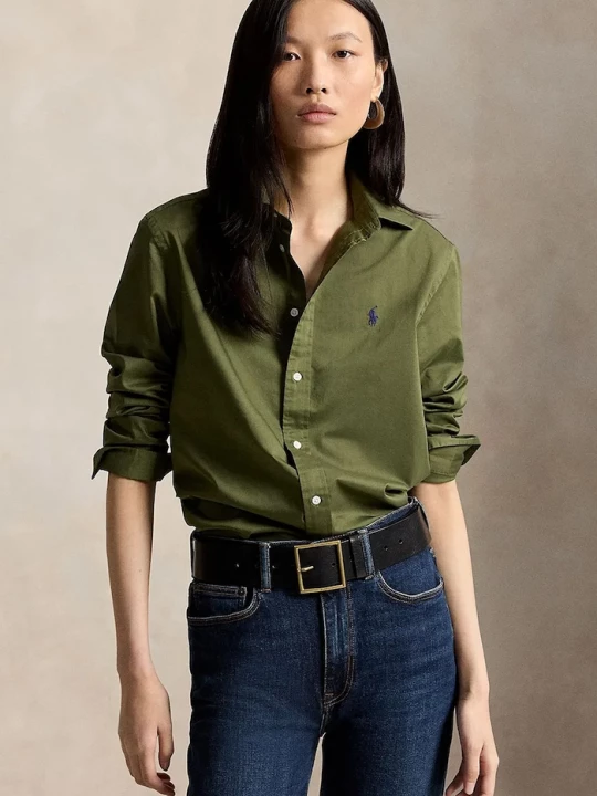 Obrázek produktu Polo Ralph Lauren košile dámská bavlněná zelená
