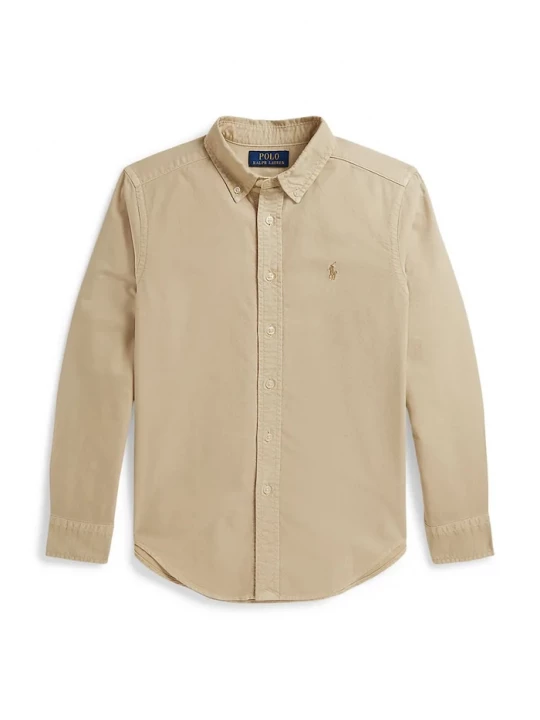 Obrázek produktu Polo Ralph Lauren košile dětská bavlněná béžová