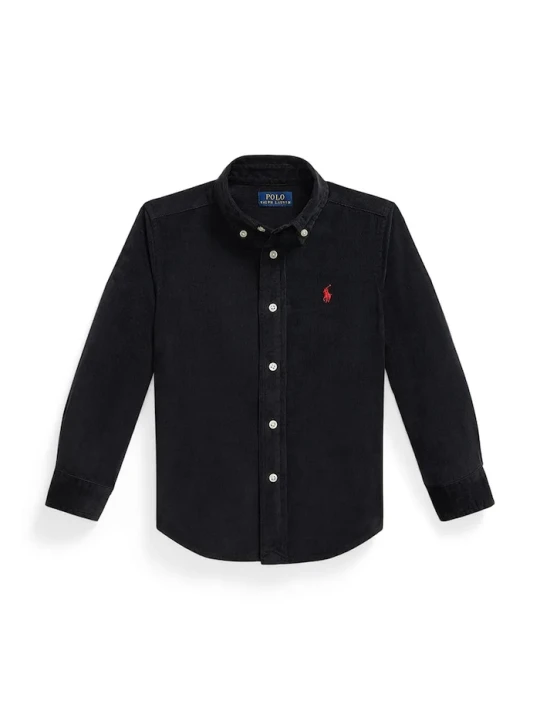 Obrázek produktu Polo Ralph Lauren košile dětská bavlněná černá
