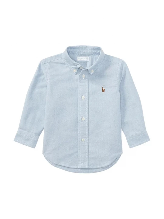 Obrázek produktu Polo Ralph Lauren košile dětská bavlněná modrá