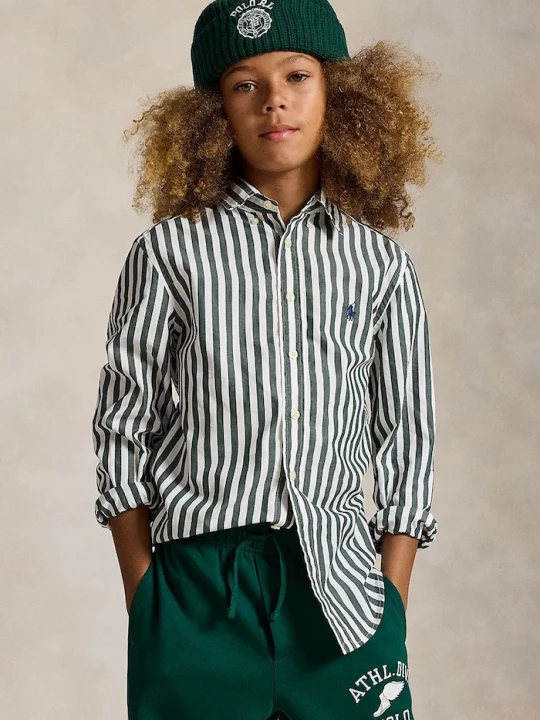 Obrázek produktu Polo Ralph Lauren košile dětská bavlněná námořnická modř
