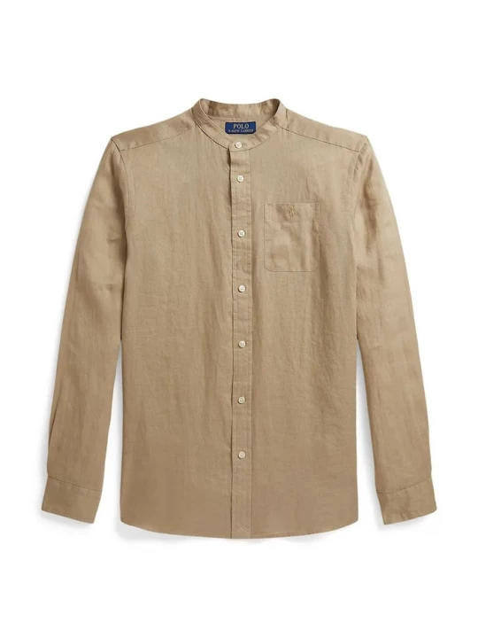 Obrázek produktu Polo Ralph Lauren košile dětská lněná zelená