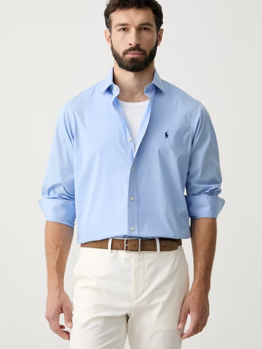Obrázek produktu Polo Ralph Lauren košile pánská bavlněná modrá