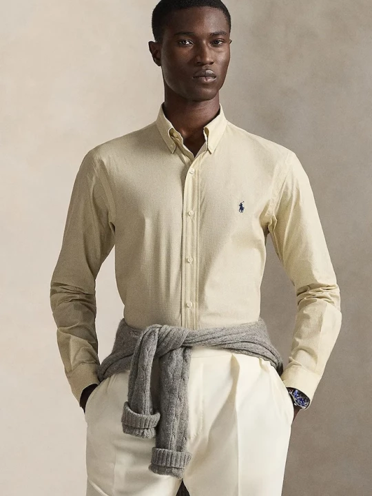 Obrázek produktu Polo Ralph Lauren košile pánská béžová