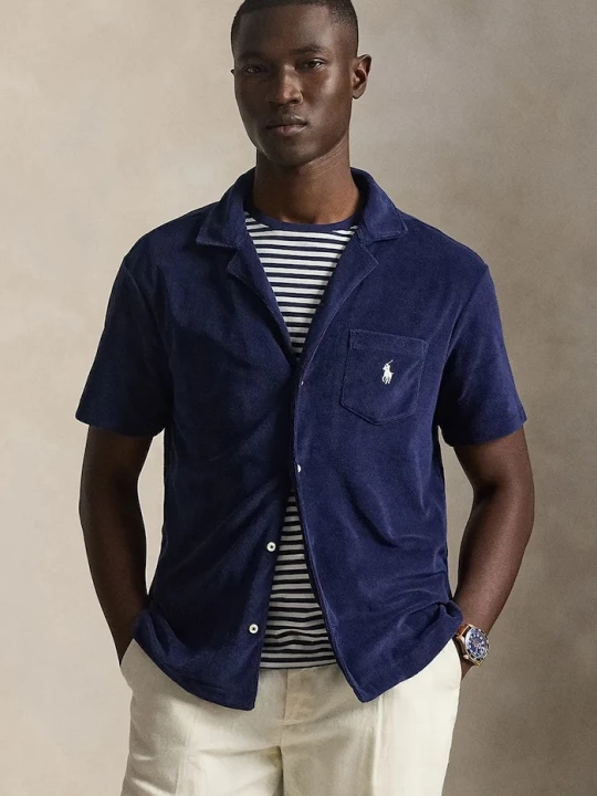 Obrázek produktu Polo Ralph Lauren košile pánská námořnická modř