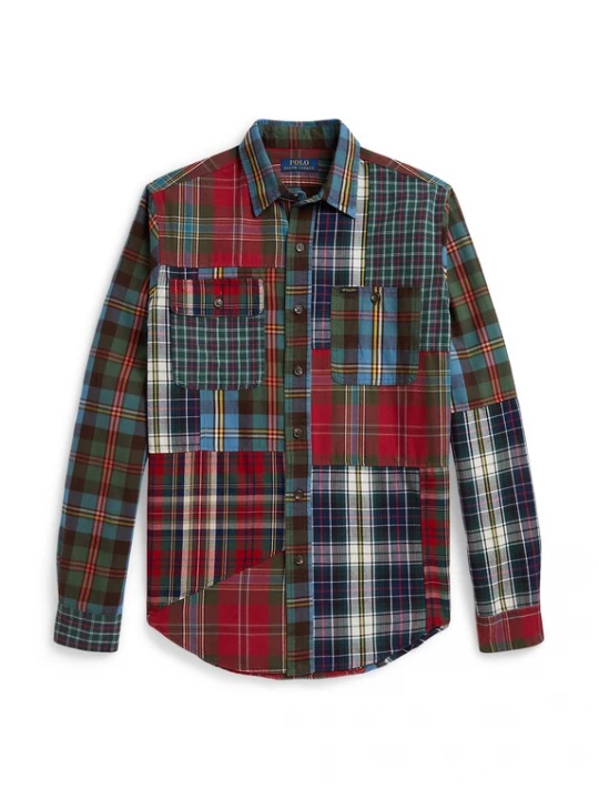 Obrázek produktu Polo Ralph Lauren Košile tmavě modrá / tmavě zelená / tmavě červená / bílá