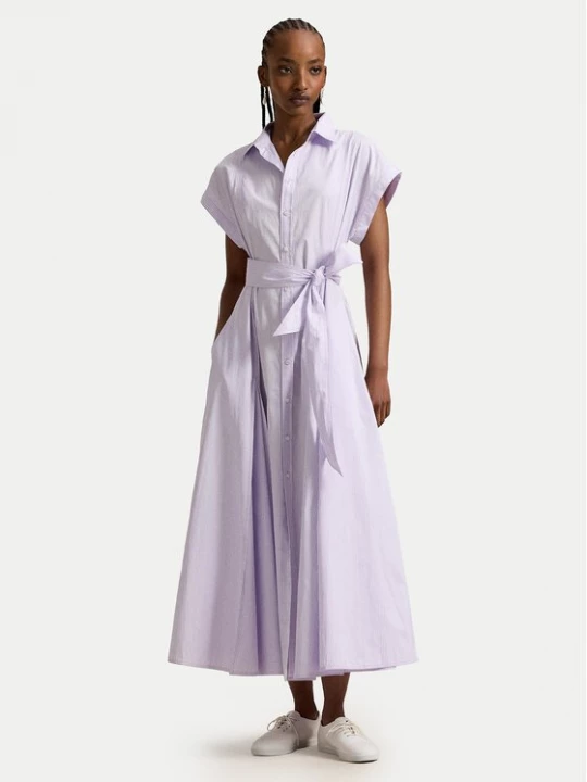Obrázek produktu Polo Ralph Lauren Košilové šaty 211A96363002 Fialová Regular Fit