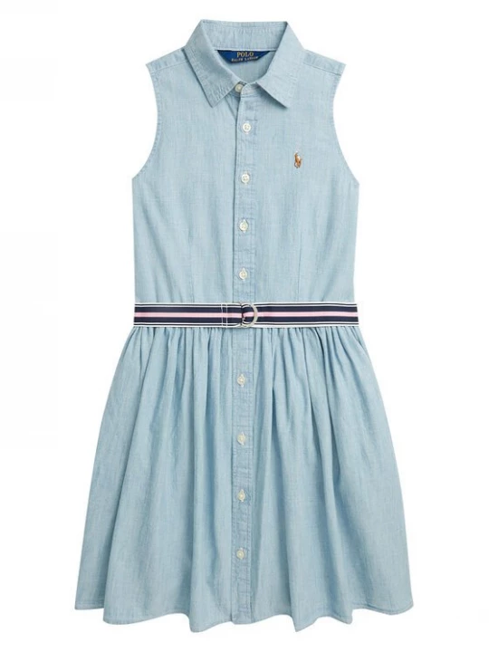 Obrázek produktu Polo Ralph Lauren Košilové šaty 313934151001 Světle modrá Regular Fit
