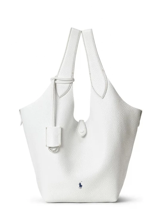 Obrázek produktu Polo Ralph Lauren Kožená kabelka Polo Ralph Lauren Tote