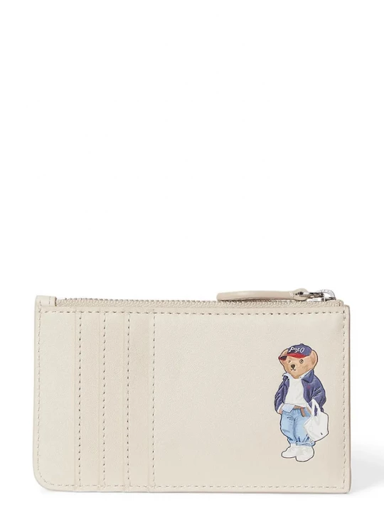 Obrázek produktu Polo Ralph Lauren Kožená peněženka Polo Ralph Lauren béžová