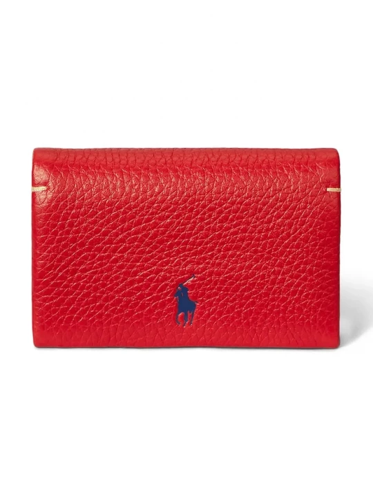 Obrázek produktu Polo Ralph Lauren Kožená peněženka Polo Ralph Lauren červená
