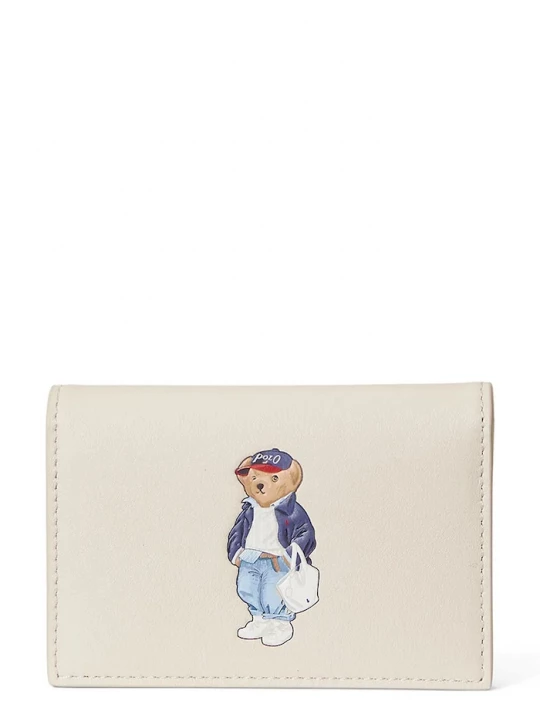 Obrázek produktu Polo Ralph Lauren Kožené pouzdro na karty Polo Ralph Lauren béžová