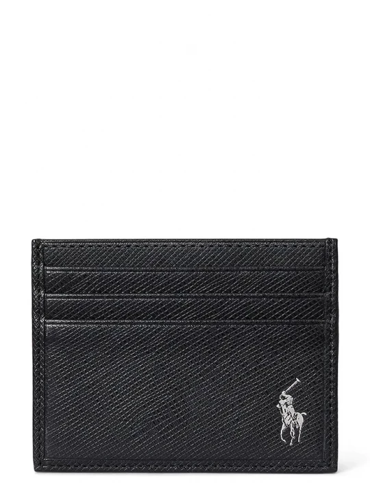 Obrázek produktu Polo Ralph Lauren Kožené pouzdro na karty Polo Ralph Lauren černá
