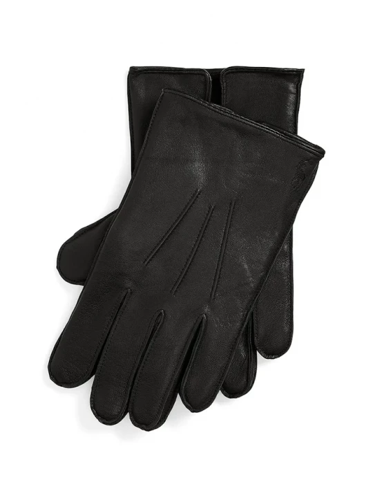 Obrázek produktu Polo Ralph Lauren Kožené rukavice Polo Ralph Lauren černá