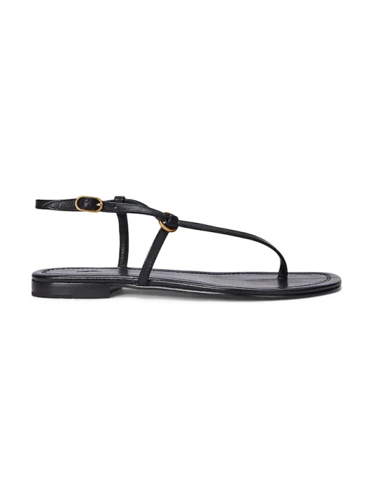 Obrázek produktu Polo Ralph Lauren Kožené sandály Polo Ralph Lauren Plo Rng Br Sandal černá