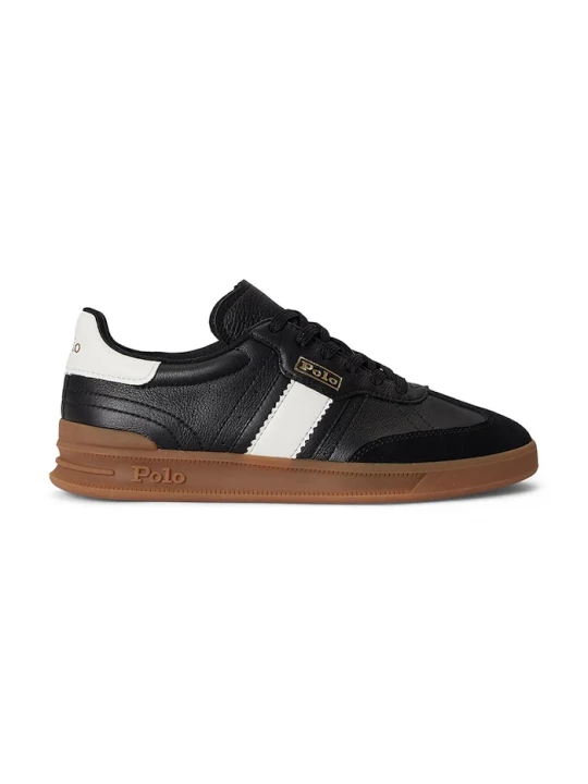 Obrázek produktu Polo Ralph Lauren Kožené tenisky Polo Ralph Lauren Heritage Aera černá