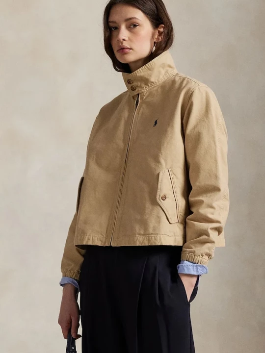 Obrázek produktu Polo Ralph Lauren krátká bunda dámská džínová béžová