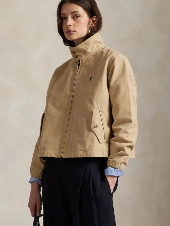 Obrázek produktu Polo Ralph Lauren krátká bunda dámská džínová béžová