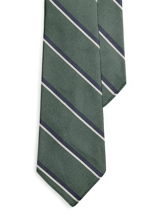 Obrázek produktu Polo Ralph Lauren kravata pánská s hedvábím zelená