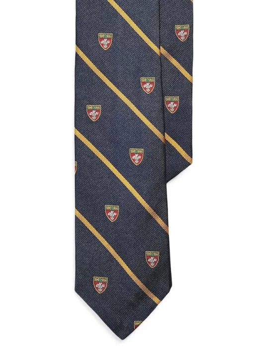 Obrázek produktu Polo Ralph Lauren krawata pánská hedvábná námořnická modř