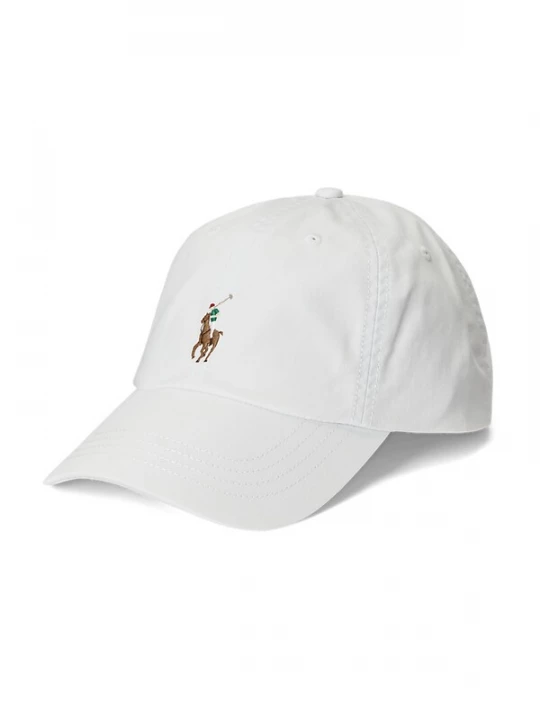 Obrázek produktu Polo Ralph Lauren Kšiltovka  hnědá / zelená / červená / bílá