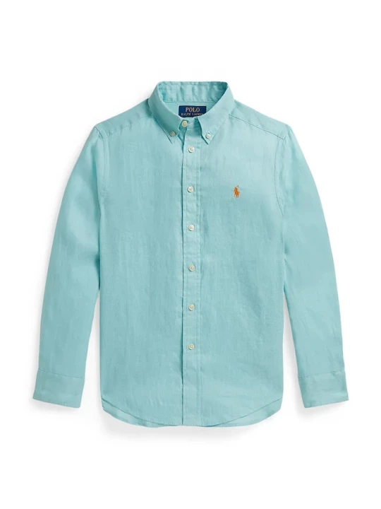 Obrázek produktu Polo Ralph Lauren lněné modrá